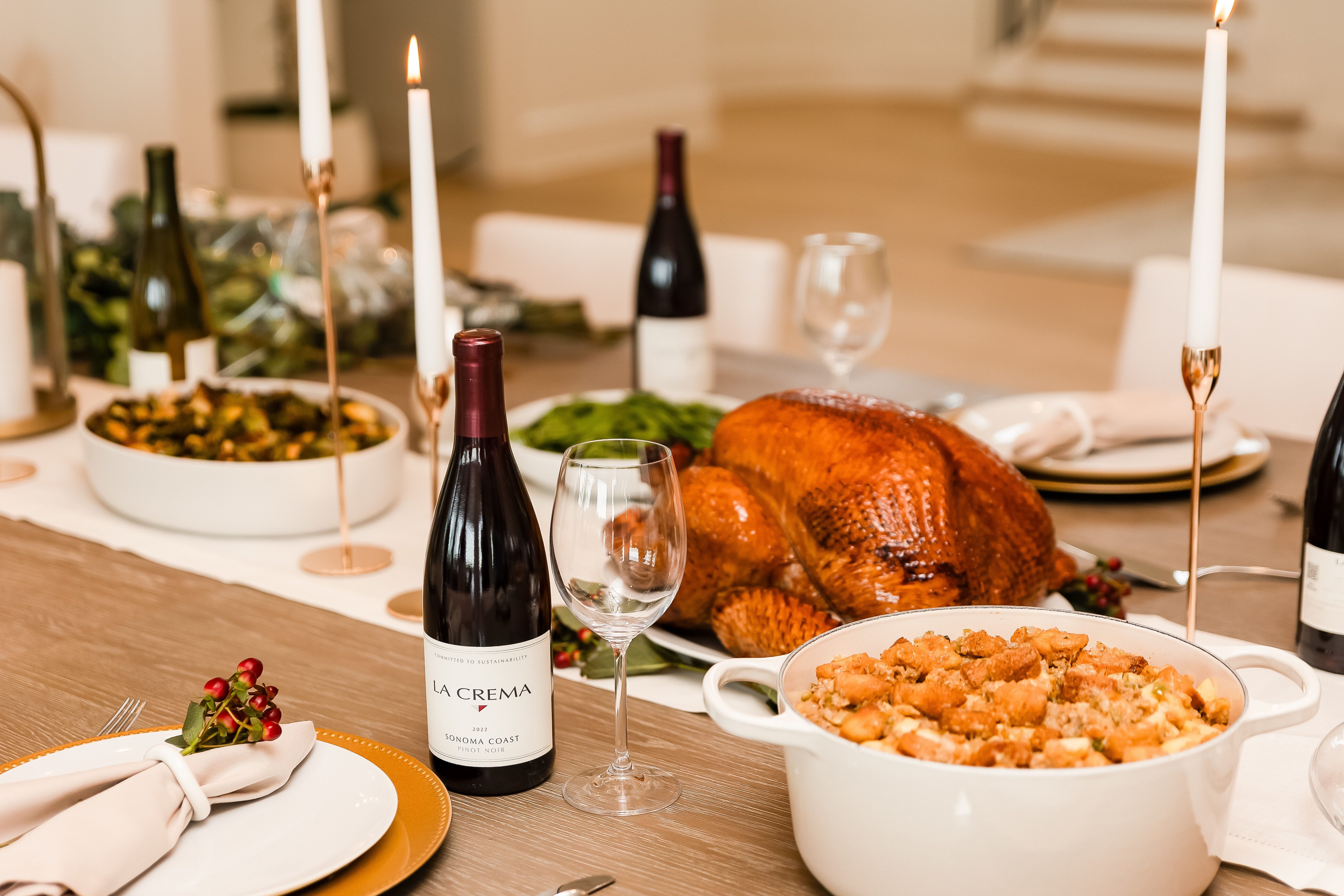 Thanksgiving with La Crema wines